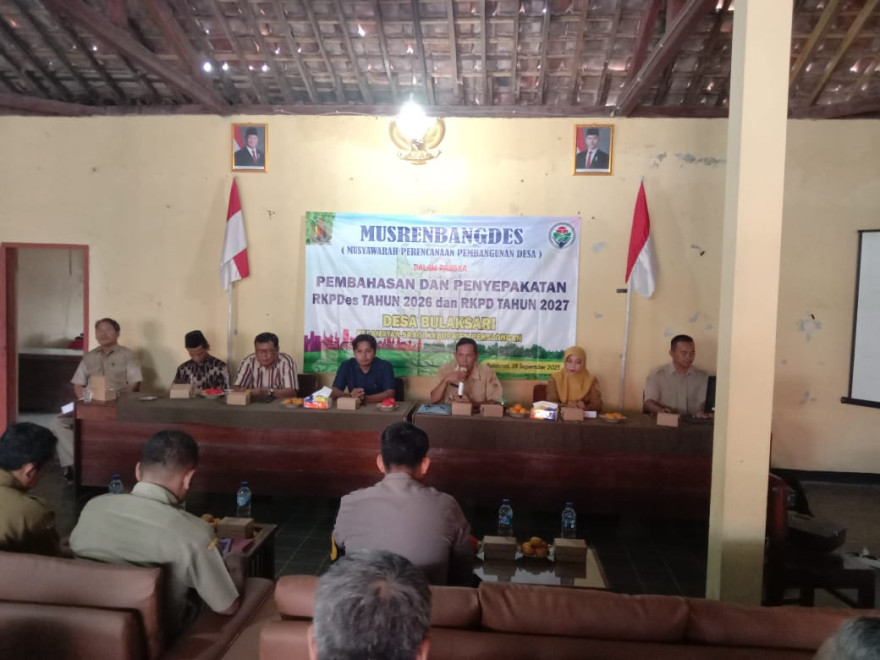 MUSRENBANGDES Desa Bulaksari Tahun 2025